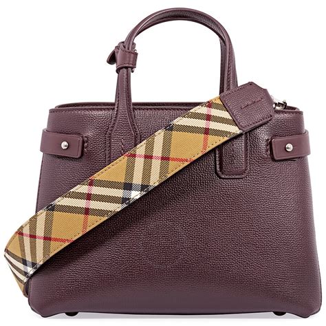 burberry tasche banner small|Burberry leather handbags.